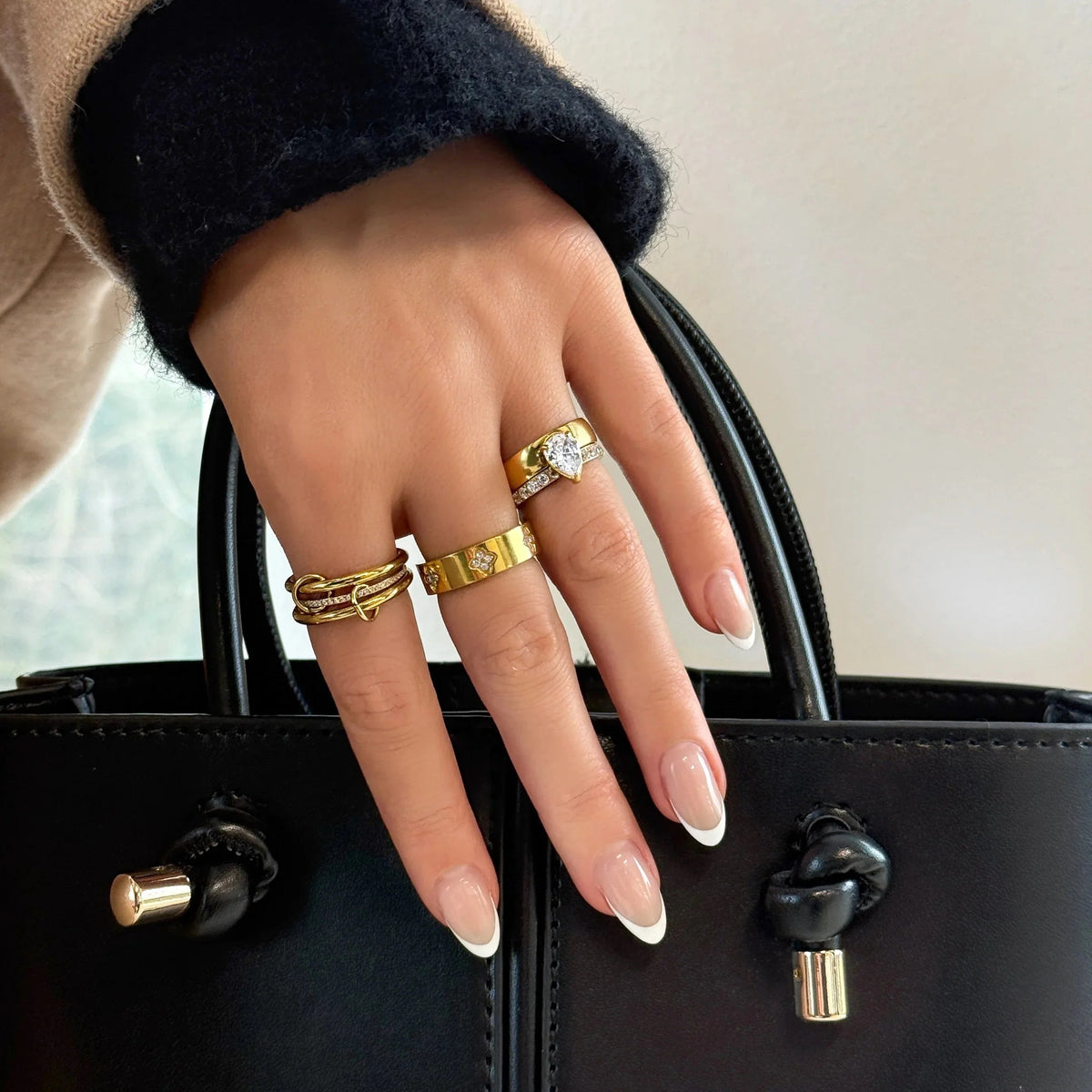 [AM Jewels]Dara Diamond Ring Stack
