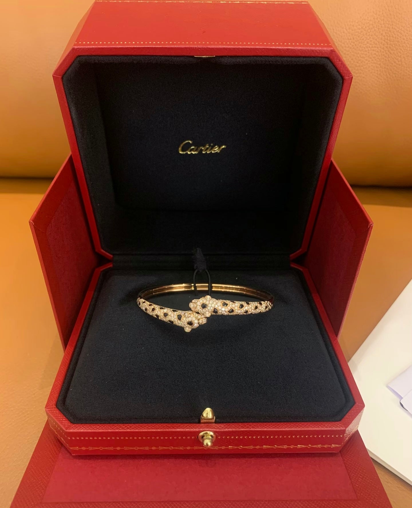 [Am jewelry]Cheetah Collection Large Diamond Bracelet