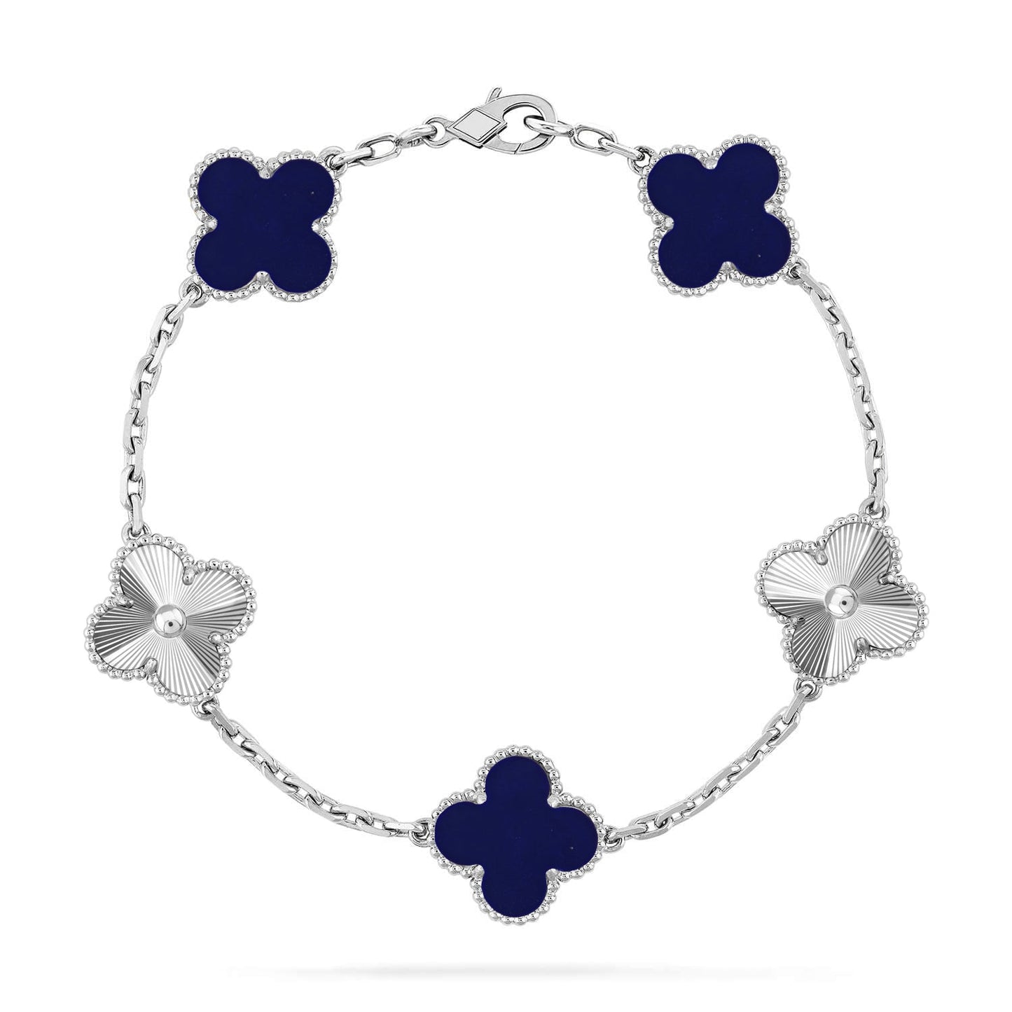 [Am jewelry]CLOVER 5 MOTIF LAPIS LAZULI BRACELET COLLECTION