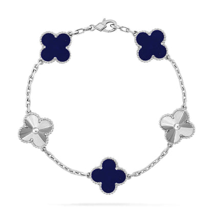 [Am jewelry]CLOVER 5 MOTIF LAPIS LAZULI BRACELET COLLECTION