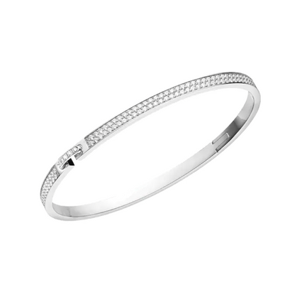 [Am jewelry]LIENS VIDENCE DIAMOND PAVED BRACELET