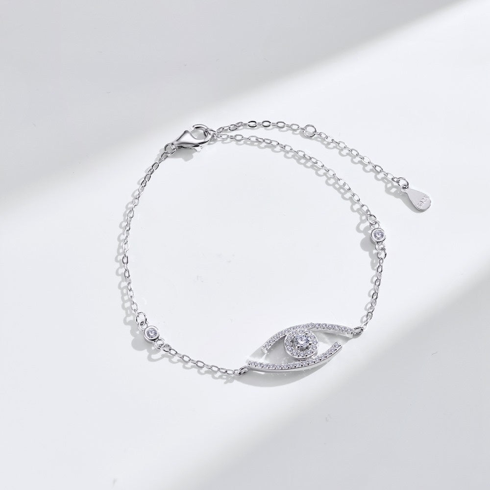 [Am Jewelry]Lucky Eye Pave-Set Diamond Bracelet