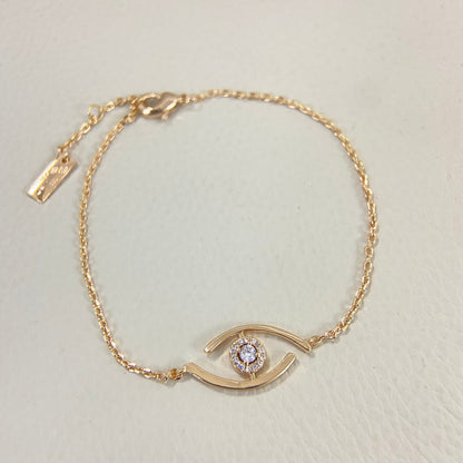 [Am Jewelry]Lucky Eye Pave-Set Diamond Bracelet