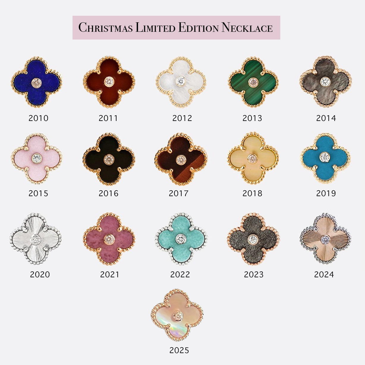 [Am jewelry]CHRISTMAS LIMITED EDITION NECKLACE COLLECTION