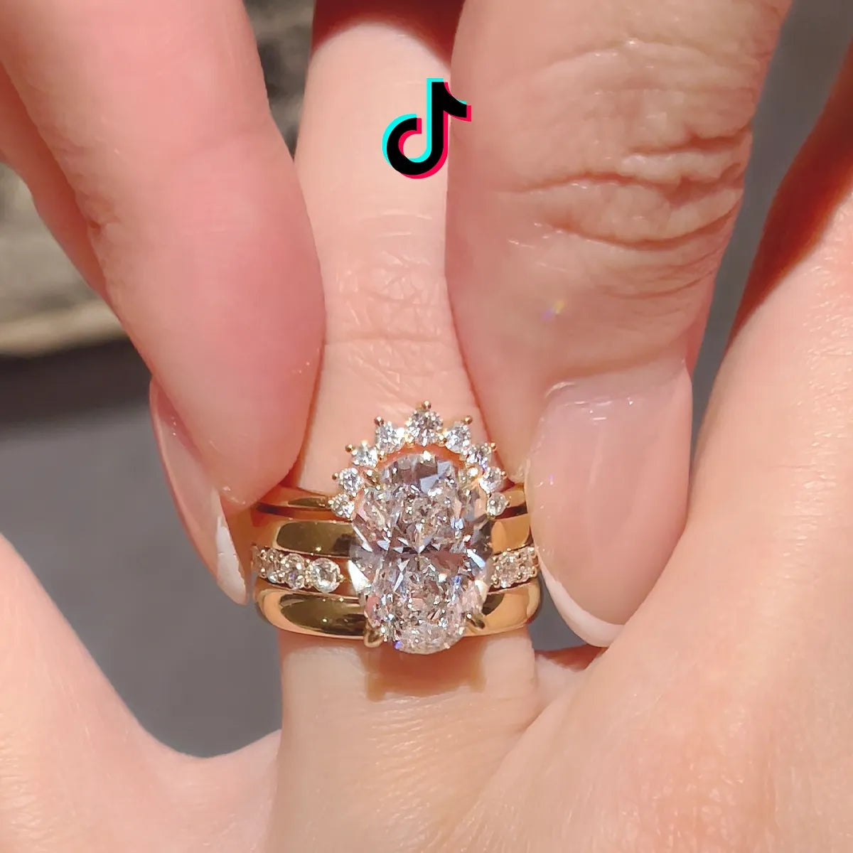 [AM Jewels]4-in-1 Stackable Ring Set