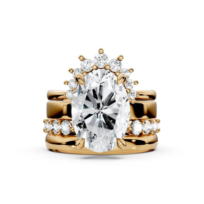 [AM Jewels]4-in-1 Stackable Ring Set
