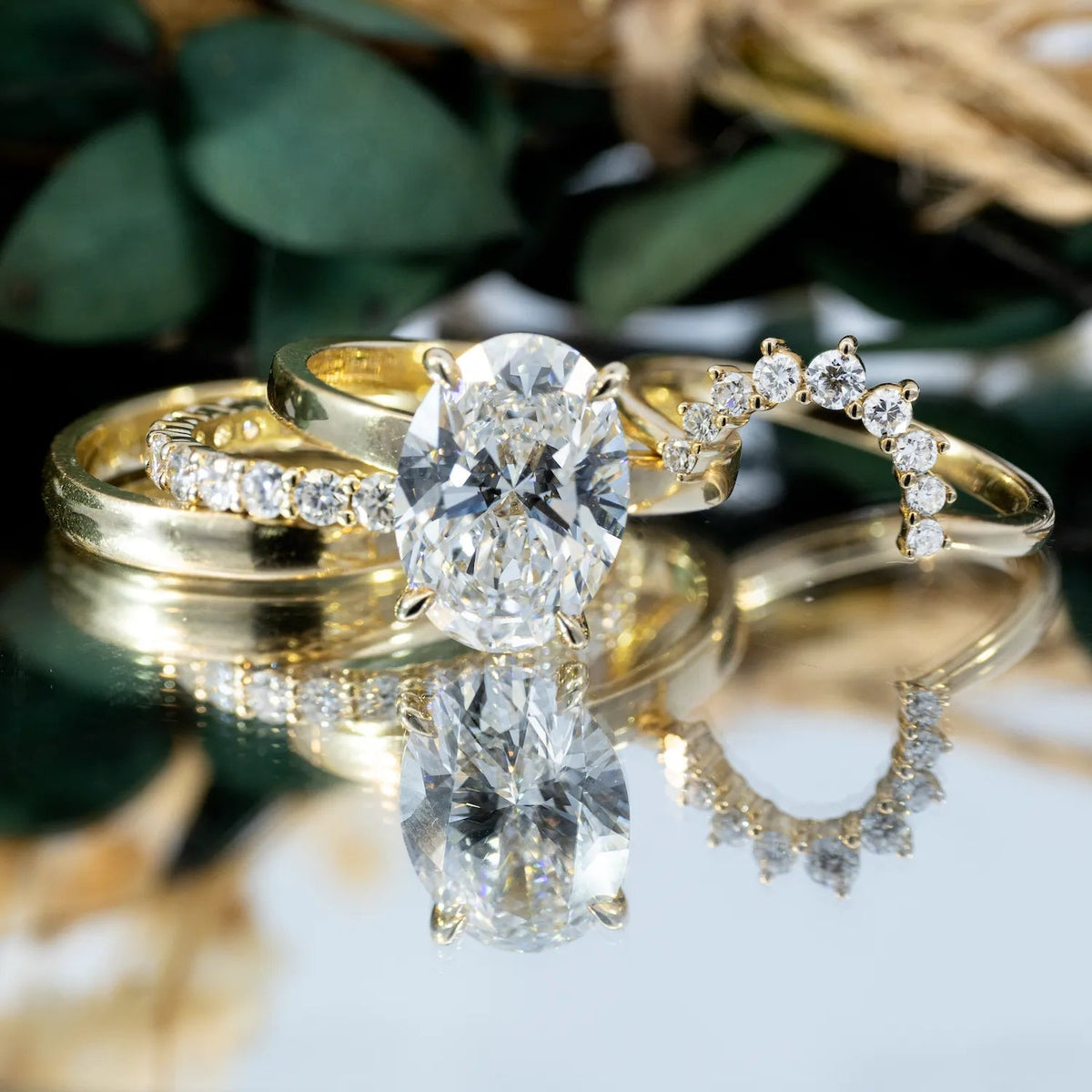 [AM Jewels]4-in-1 Stackable Ring Set
