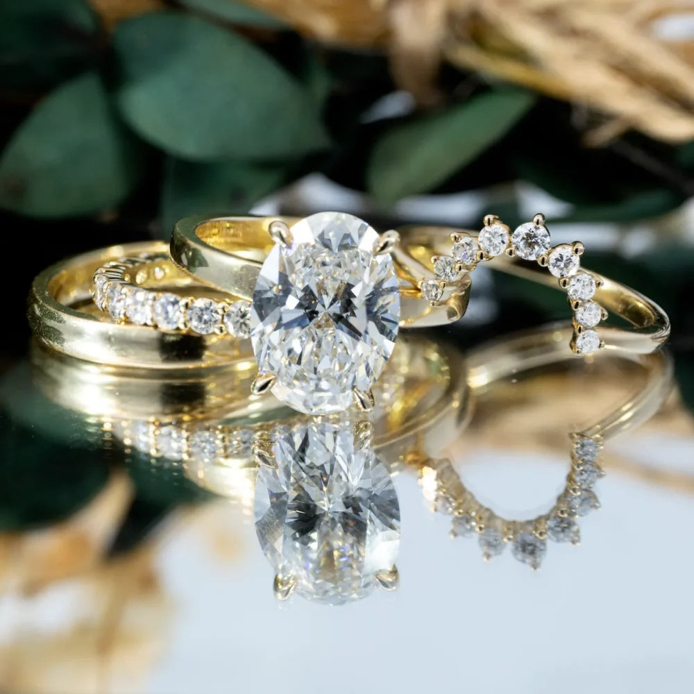 [AM Jewels]4-in-1 Stackable Ring Set