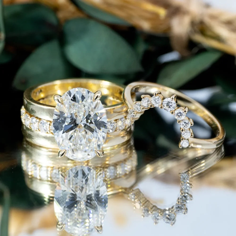 [AM Jewels]4-in-1 Stackable Ring Set