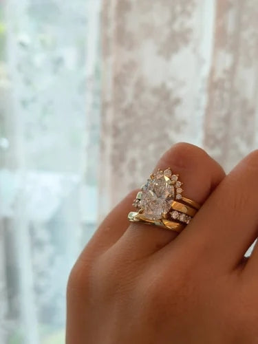 [AM Jewels]4-in-1 Stackable Ring Set