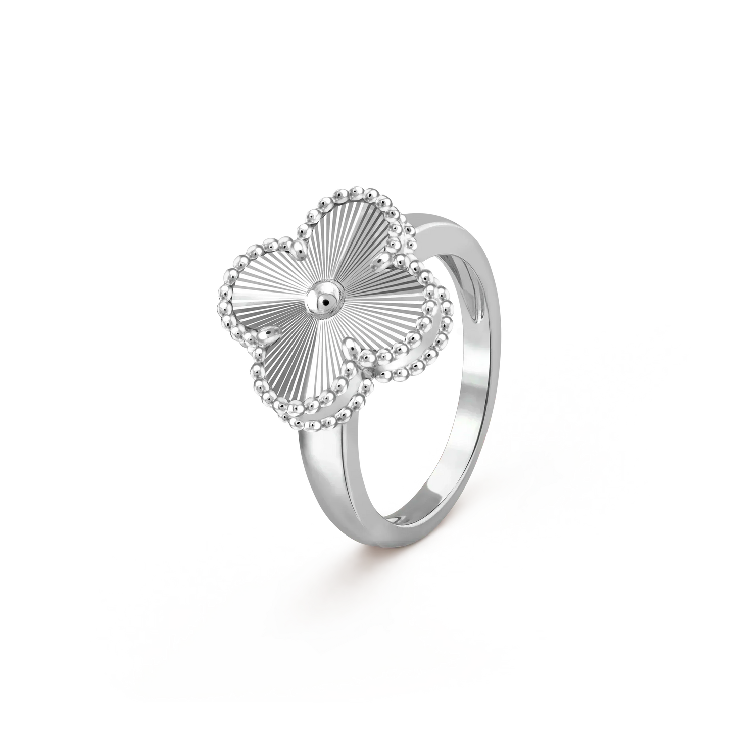 [Am jewelry]CLOVER SILVER RING