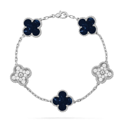 [Am jewelry]CLOVER 5 MOTIF PIETERSITE BRACELET COLLECTION