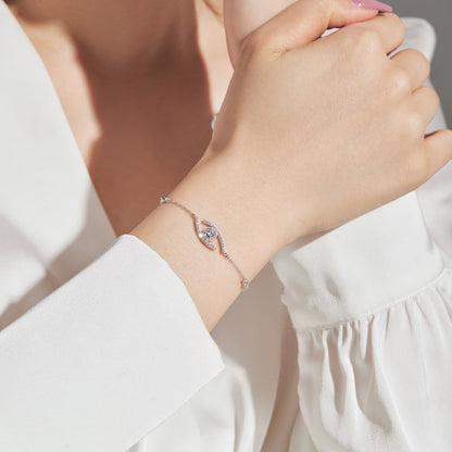 [Am Jewelry]Lucky Eye Pave-Set Diamond Bracelet