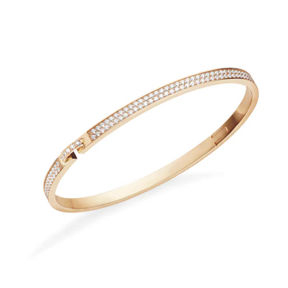 [Am jewelry]LIENS VIDENCE DIAMOND PAVED BRACELET