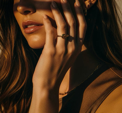 [AM Jewels]Bellara Gold Knot Ring