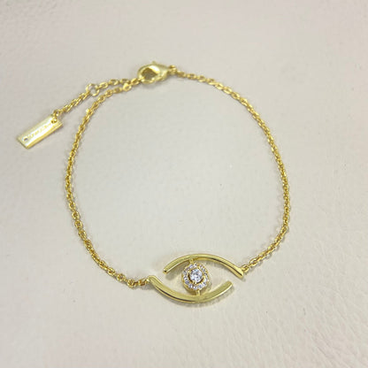 [Am Jewelry]Lucky Eye Pave-Set Diamond Bracelet