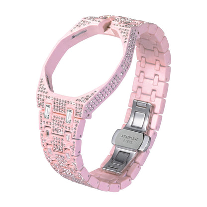 AM Jewels Strap Exclusive Bioceramic Case & Bioceramic Strap Full Diamond