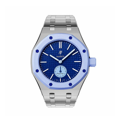 AM Jewels Strap Exclusive Steel Case & Silicone strap