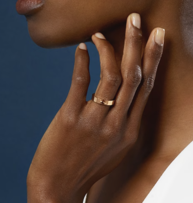 [Am jewelry]ALLIANCE LIENS VIDENCE 4MM RING
