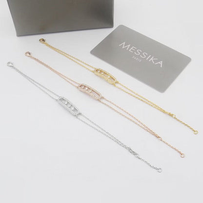 [Am Jewelry] Move Classique pavé bracelet