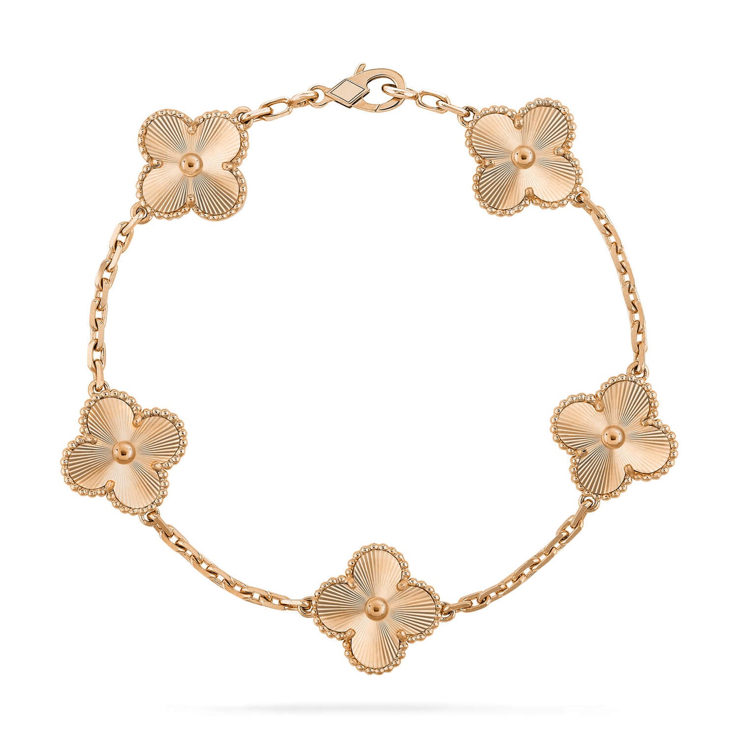 [Am jewelry] CLOVER 5 MOTIF LASER BRACELET COLLECTION