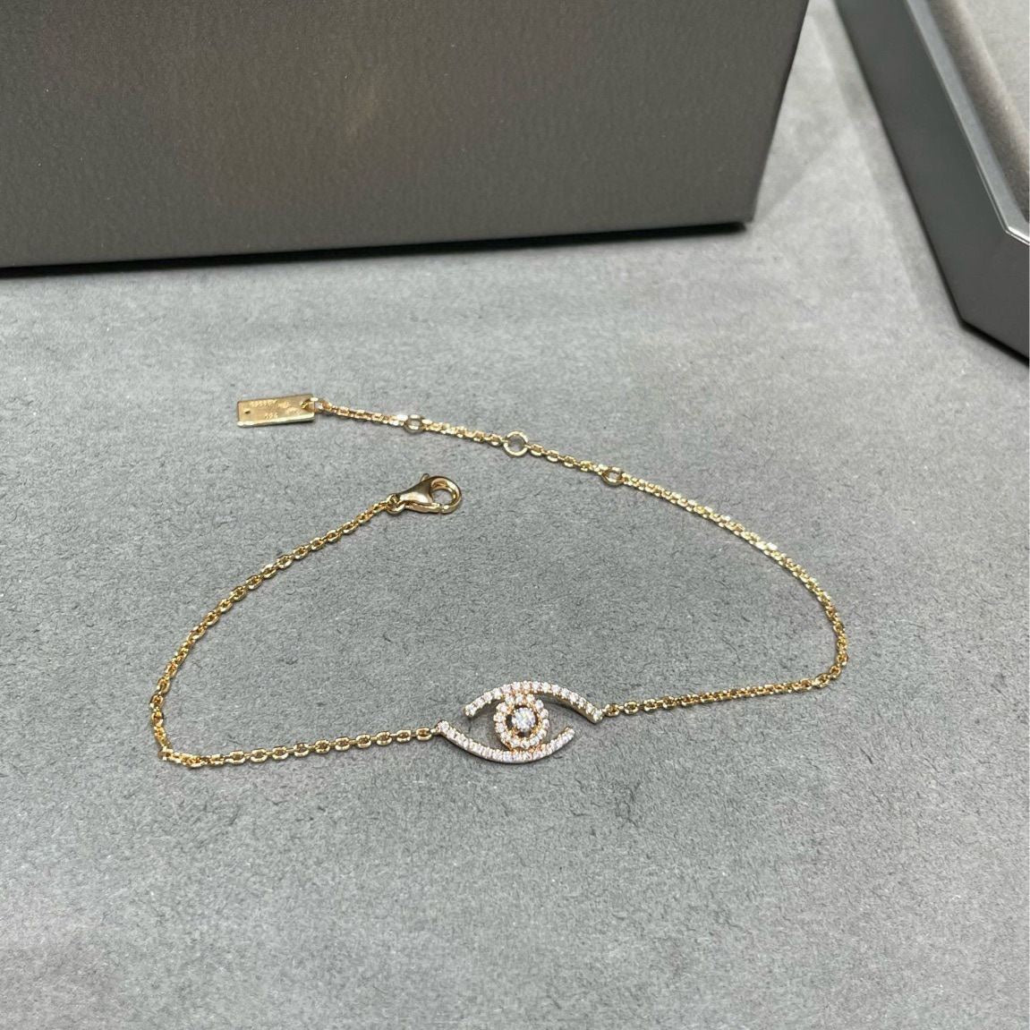 [Am Jewelry]Lucky Eye Pave-Set Diamond Bracelet