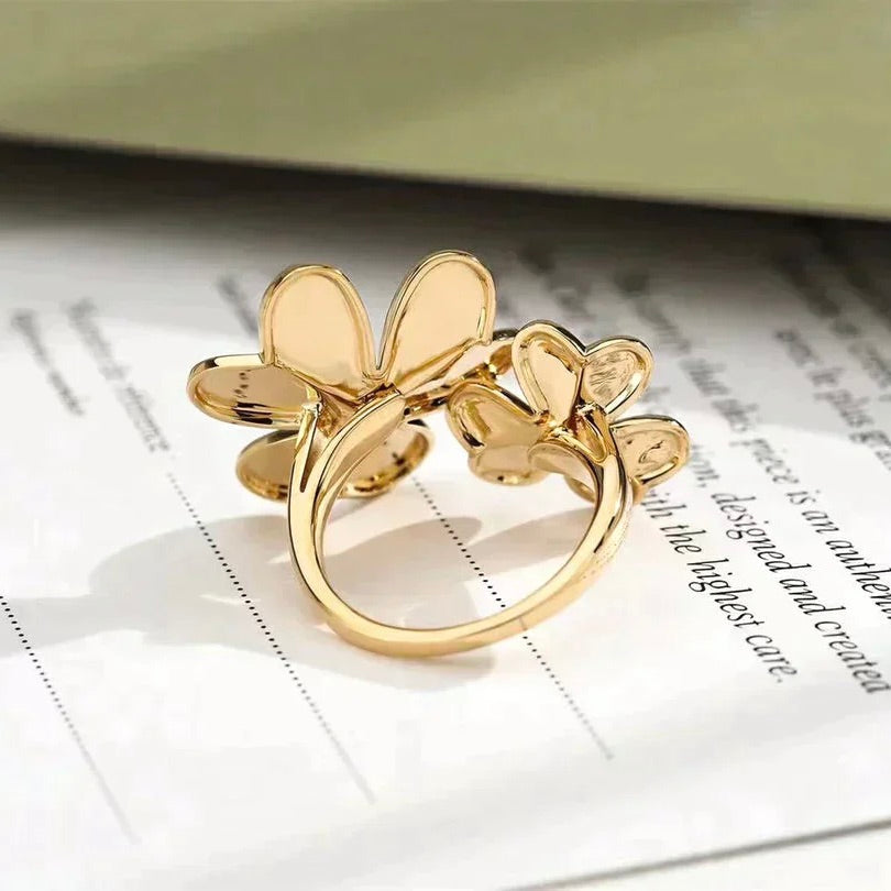 [Am jewelry]CLOVER COMOS GOLD DIAMOND RING