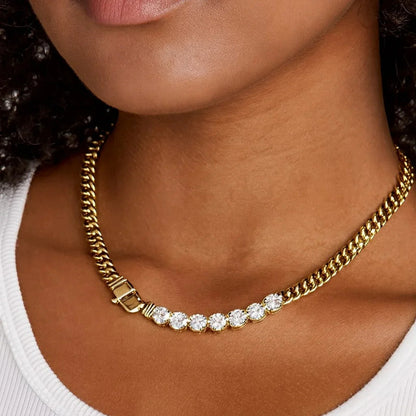 [AM Jewels]Maelle Diamond Necklace