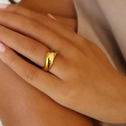 [AM Jewels]Lana Formless Gold Ring
