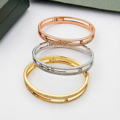 [Am Jewelry]Move Romane pavé bangle