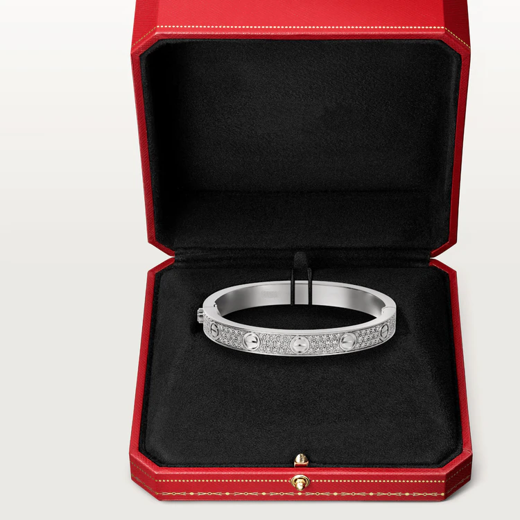 [Am jewelry]LOVE BRACELET 6.1MM DIAMOND-PAVED