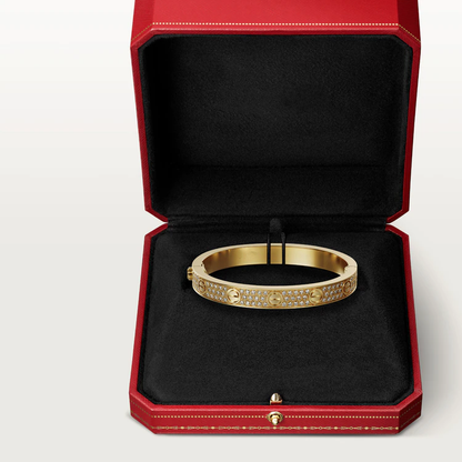 [Am jewelry]LOVE BRACELET 6.1MM DIAMOND-PAVED