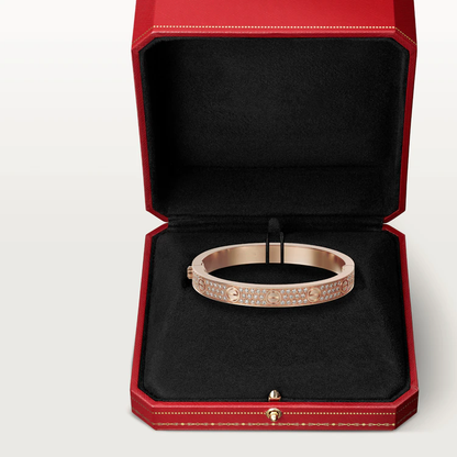 [Am jewelry]LOVE BRACELET 6.1MM DIAMOND-PAVED