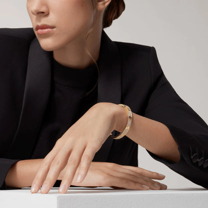 [Am jewelry]LOVE BRACELET 6.1MM DIAMOND-PAVED