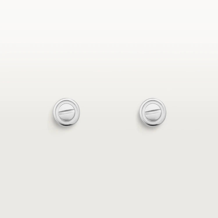 [Am jewelry]LOVE EARRINGS SILVER 10MM
