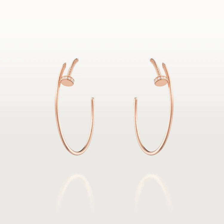[Am jewelry]JUSTE EARRINGS DIAMONDS 1.8MM