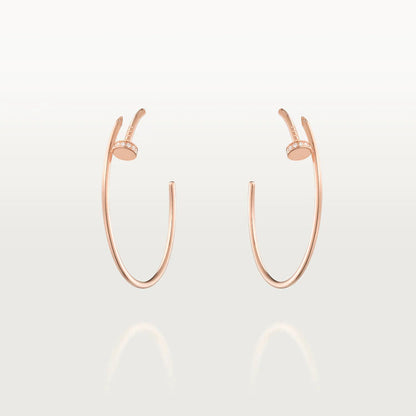 [Am jewelry]JUSTE EARRINGS DIAMONDS 1.8MM