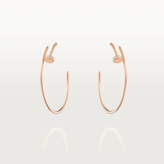 [Am jewelry]JUSTE EARRINGS DIAMONDS 1.8MM