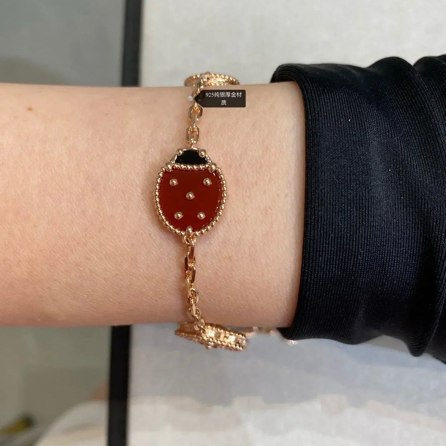 [Am jewelry]LUCKY SPRING 5 MOTIF BRACELET