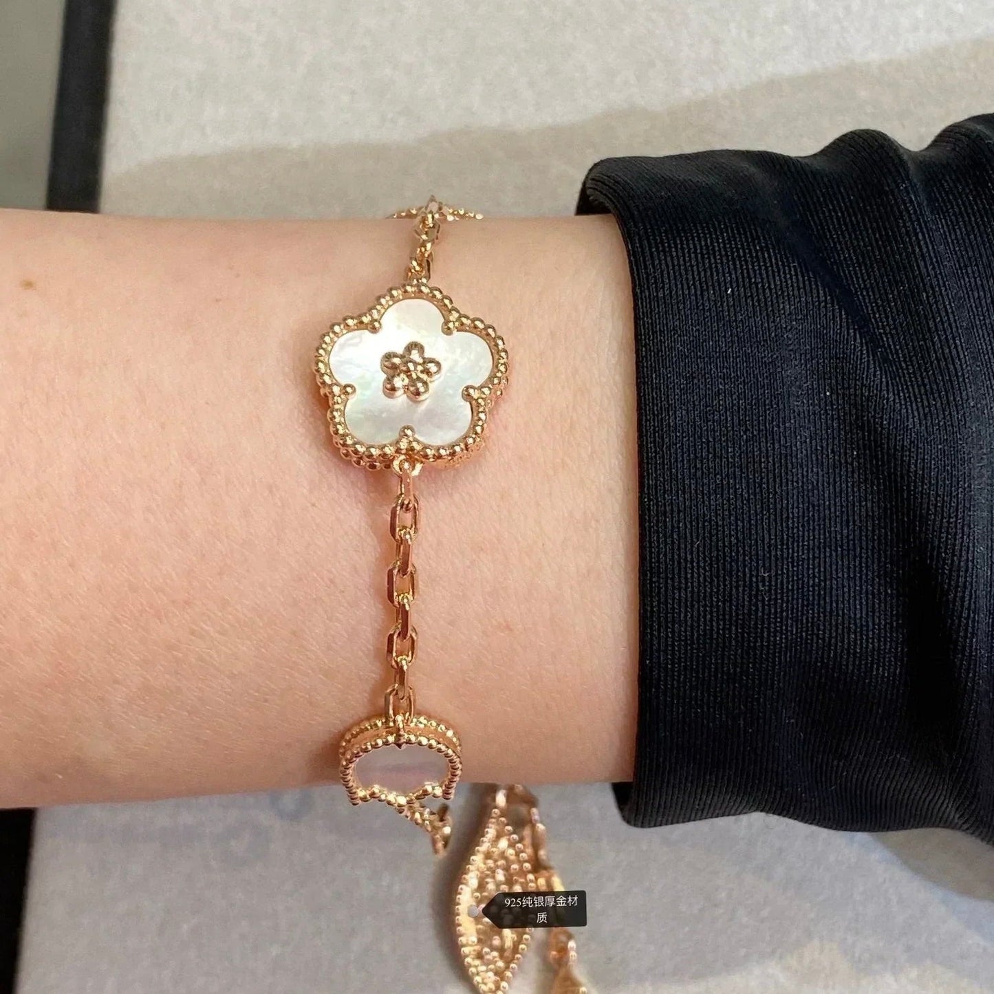 [Am jewelry]LUCKY SPRING 5 MOTIF BRACELET