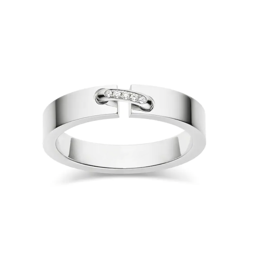 [Am jewelry]ALLIANCE LIENS VIDENCE DIAMOND 4MM RING