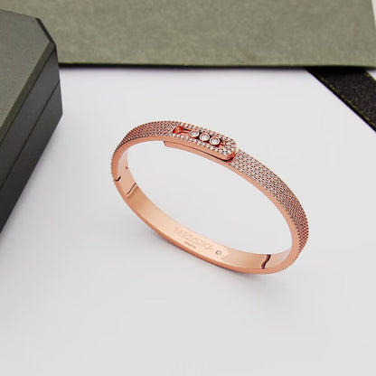 [Am Jewelry]Move Noa Full Pavé Diamond Bangle Bracelet