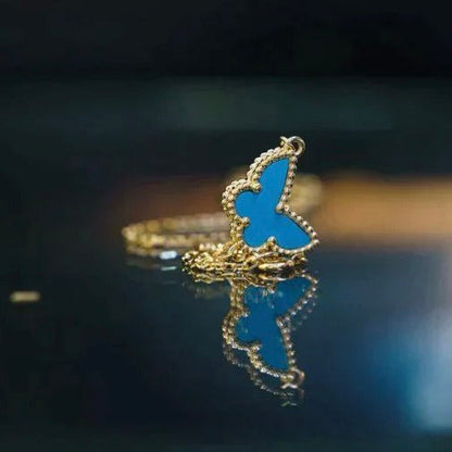 [Am jewelry]BUTTERFLY TURQUOISE BUTTERFLY BRACELET