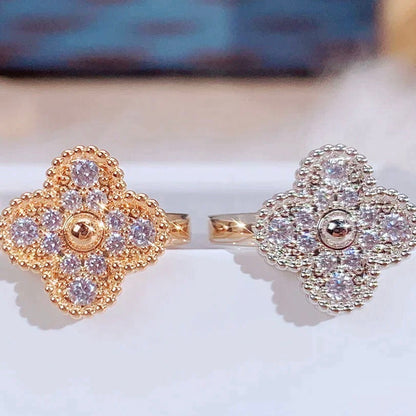 [Am jewelry]CLOVER DIAMOND RING