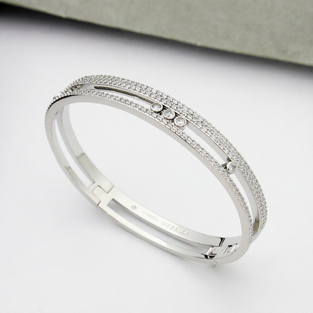 [Am Jewelry]Move Romane pavé bangle