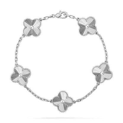 [Am jewelry] CLOVER 5 MOTIF LASER BRACELET COLLECTION
