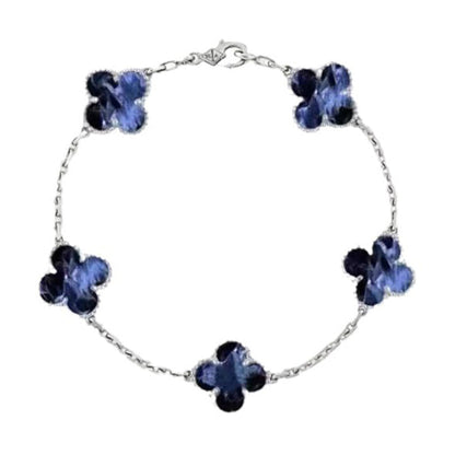 [Am jewelry]CLOVER 5 MOTIF PIETERSITE BRACELET COLLECTION