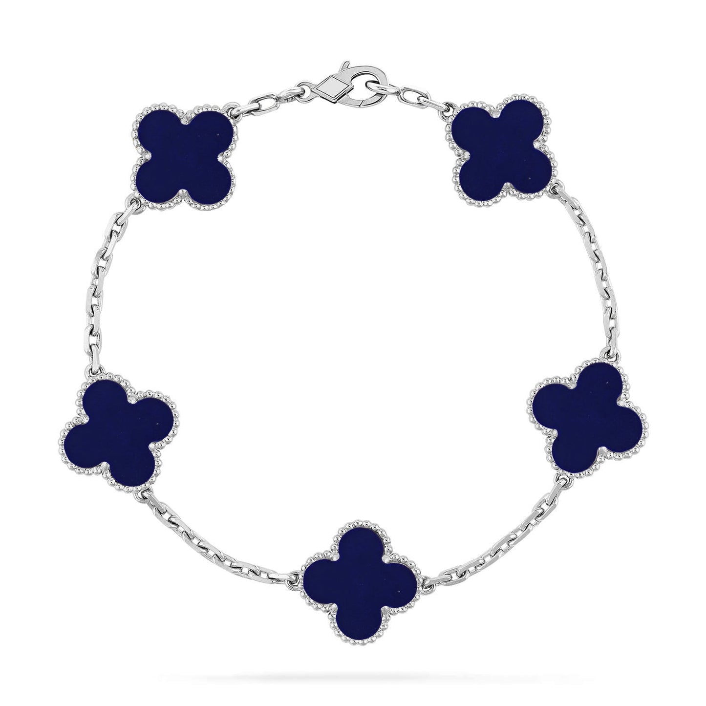 [Am jewelry]CLOVER 5 MOTIF LAPIS LAZULI BRACELET COLLECTION