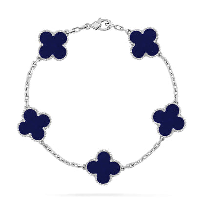 [Am jewelry]CLOVER 5 MOTIF LAPIS LAZULI BRACELET COLLECTION