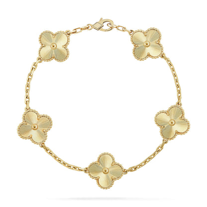 [Am jewelry] CLOVER 5 MOTIF LASER BRACELET COLLECTION